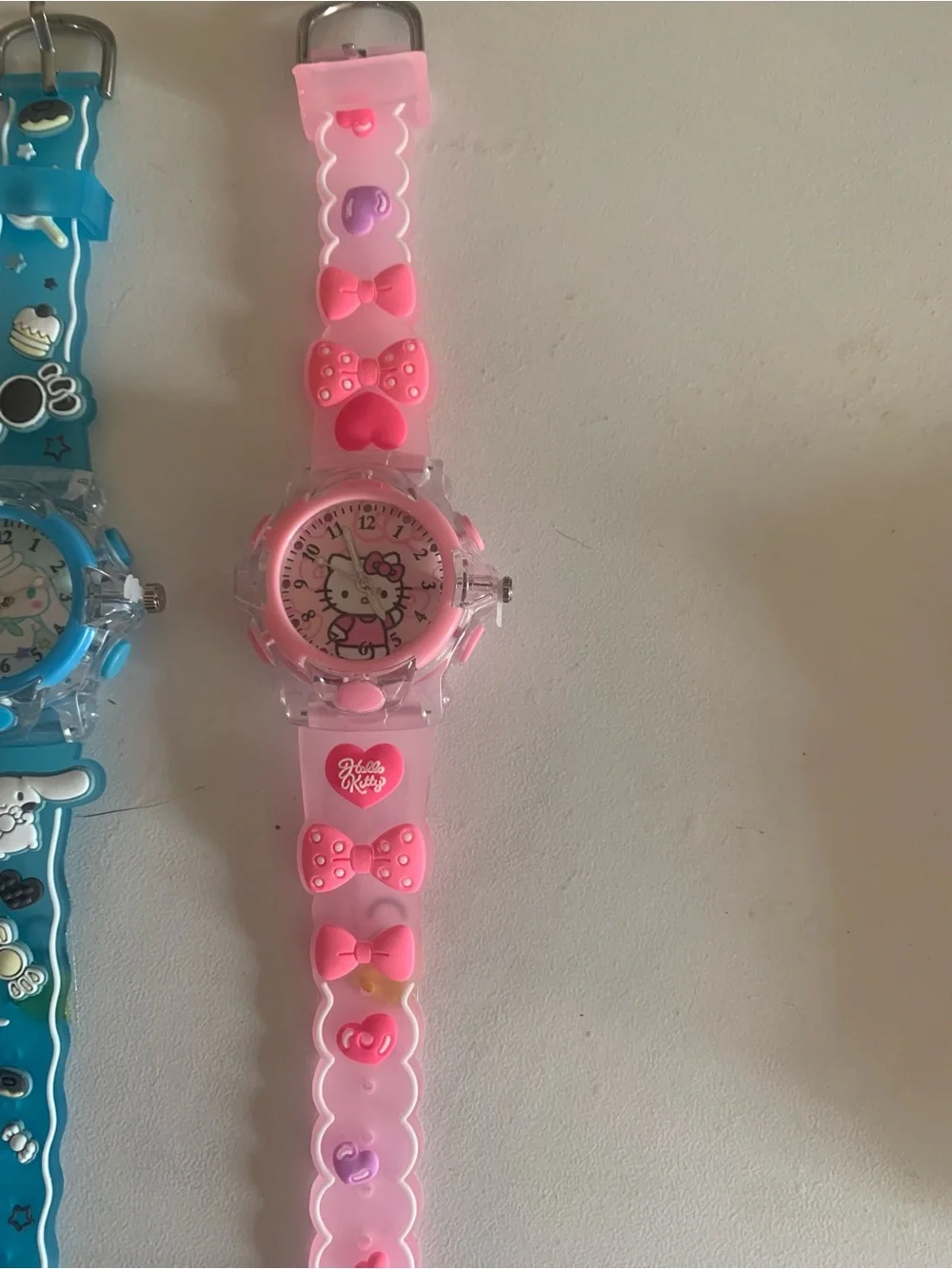 Hello Kitty Pink and Blue Kids Character Watches Pack set of 4